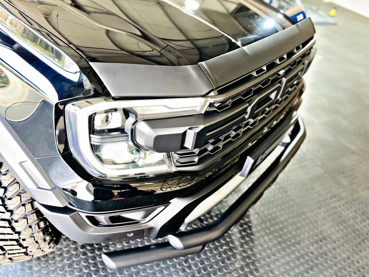 Bonnet Guard Ford Ranger Next Gen Stick On Matt Black 1