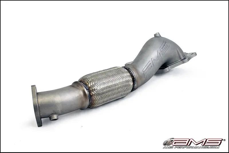 Ams Performance 08-15 Mitsubishi Evo X Widemouth Downpipe W/Turbo Outlet Pipe 1