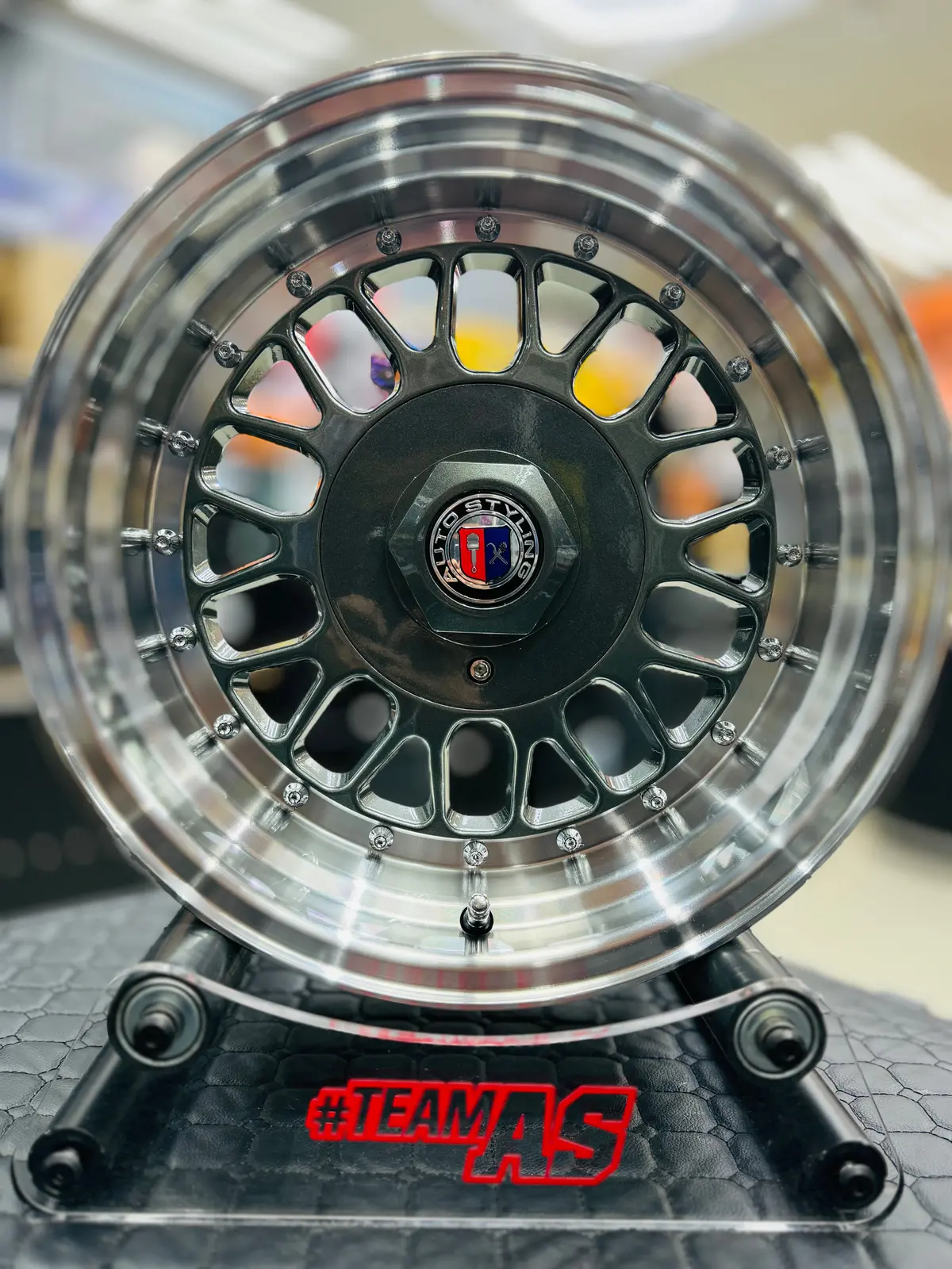 15” As- 7489 4/100 4/108 Gunmetal Wheels 1