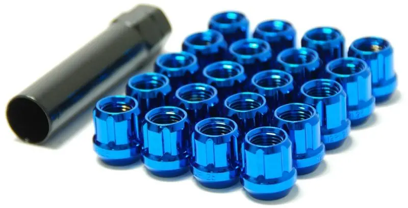 Wheel Mate Muteki Open End Lug Nuts - Blue 12X1.50 1