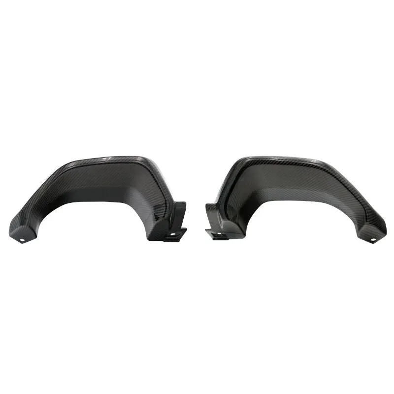 Remark 2022+ Subaru Wrx Carbon Fiber Exhaust Finisher - Gloss Finish 1