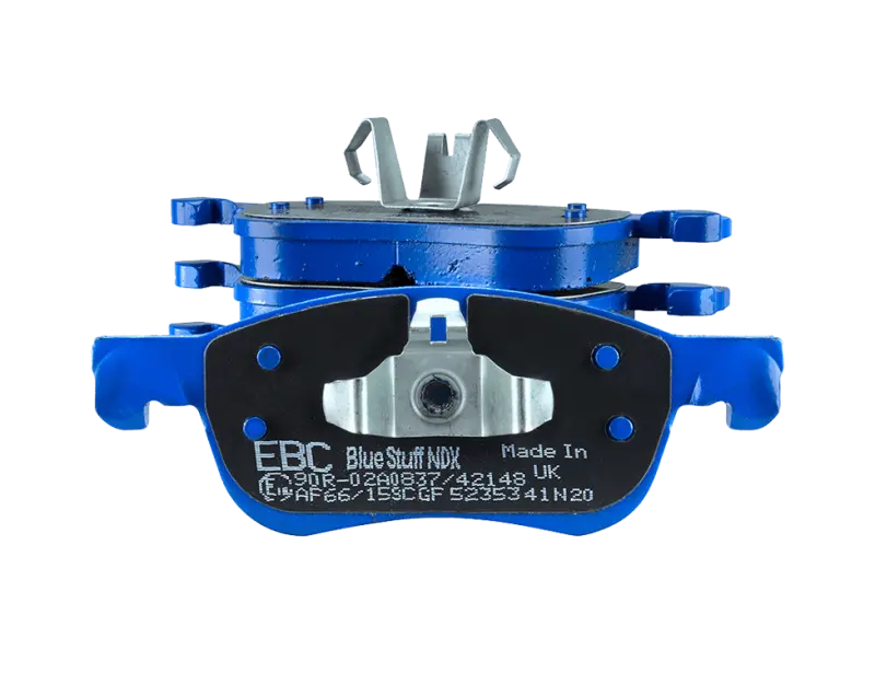 Ebc 04-05 Mitsubishi Lancer Evo 8 2.0T (Fq400 W/Alcon Caliper) Bluestuff Front Brake Pads 1
