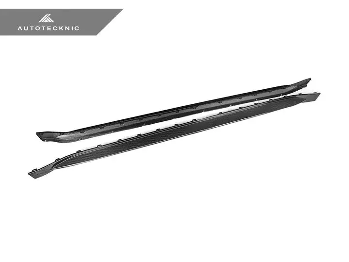 Autotecknic G80 M3 Dry Carbon Oem Spec Side Skirt Set 1
