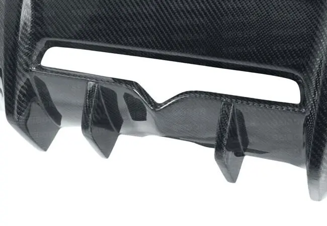 Seibon 12-13 Brz/Frs Carbon Fiber Rear Diffuser Cover 1