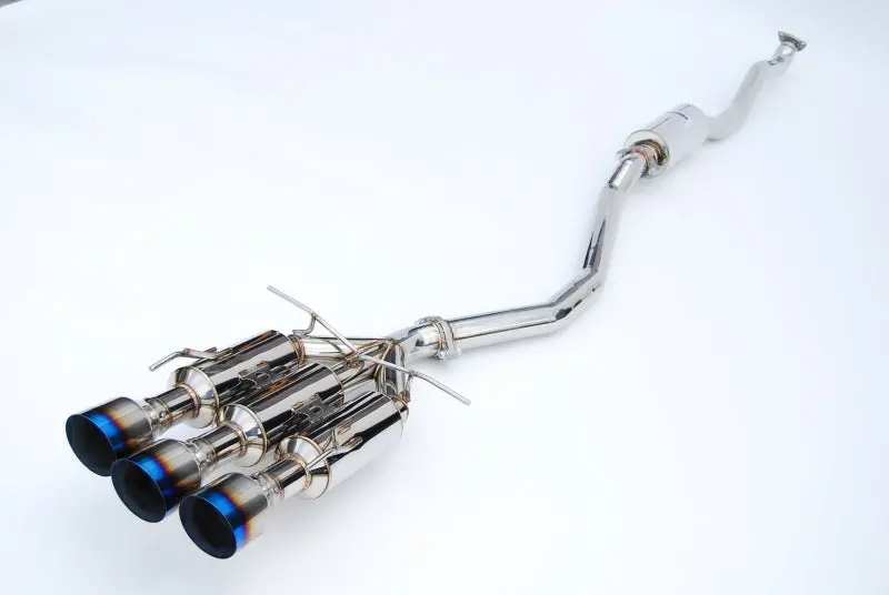 Invidia 17+ Honda Civic Si Coupe Gemini Triple Titanium Tip Cat-Back Exhaust 1