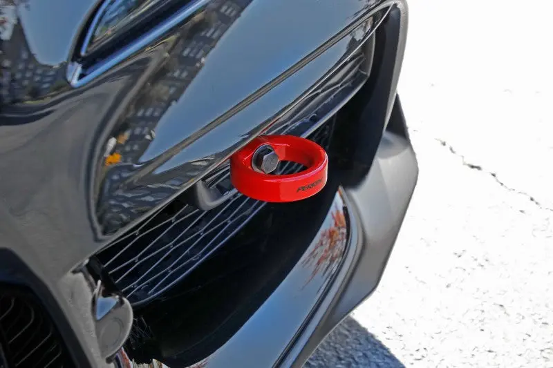 Perrin 20-25 Toyota Supra Tow Hook Kit (Front) - Red 1