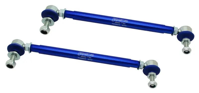 Superpro 2008 Pontiac G8 Base Front Hd Adjustable End Link Set (10Mm Studs 300Mm-345Mm Length) 1