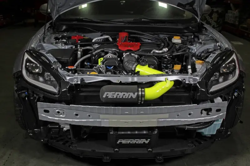 Perrin 22-23 Subaru Brz/Gr86 Cold Air Intake - Neon Yellow 1