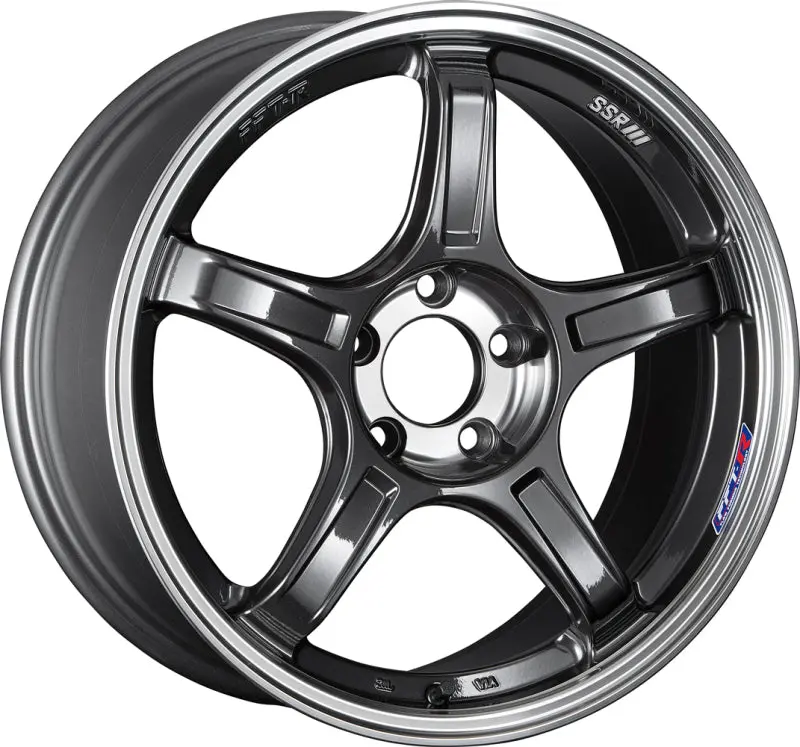 Ssr Gtx03 18X9.5 5X114.3 38Mm Offset Gun Metallic Wheel 1