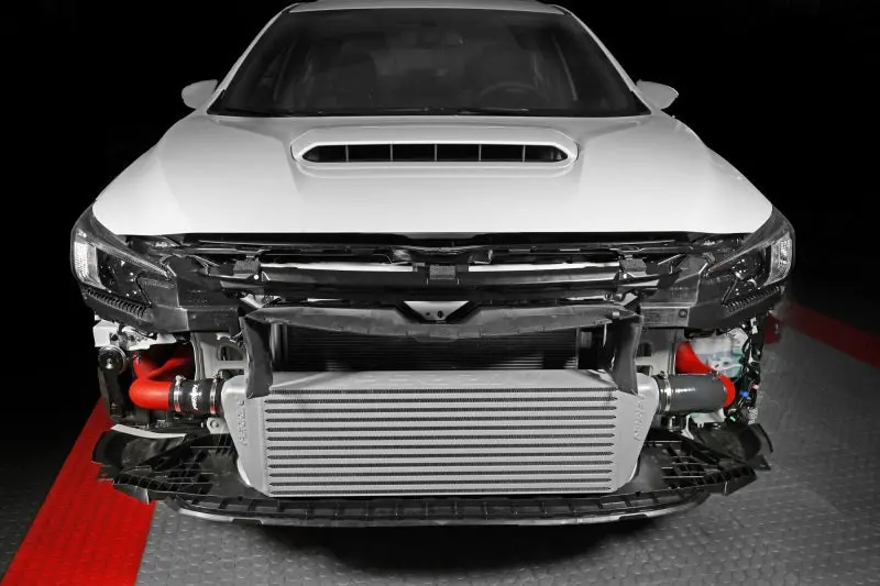 Perrin 22-25 Subaru Wrx Front Mount Intercooler Boost Tube Kit - Red 1