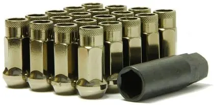 Wheel Mate Muteki Sr48 Open End Lug Nuts - Titanium 12X1.50 48Mm 1
