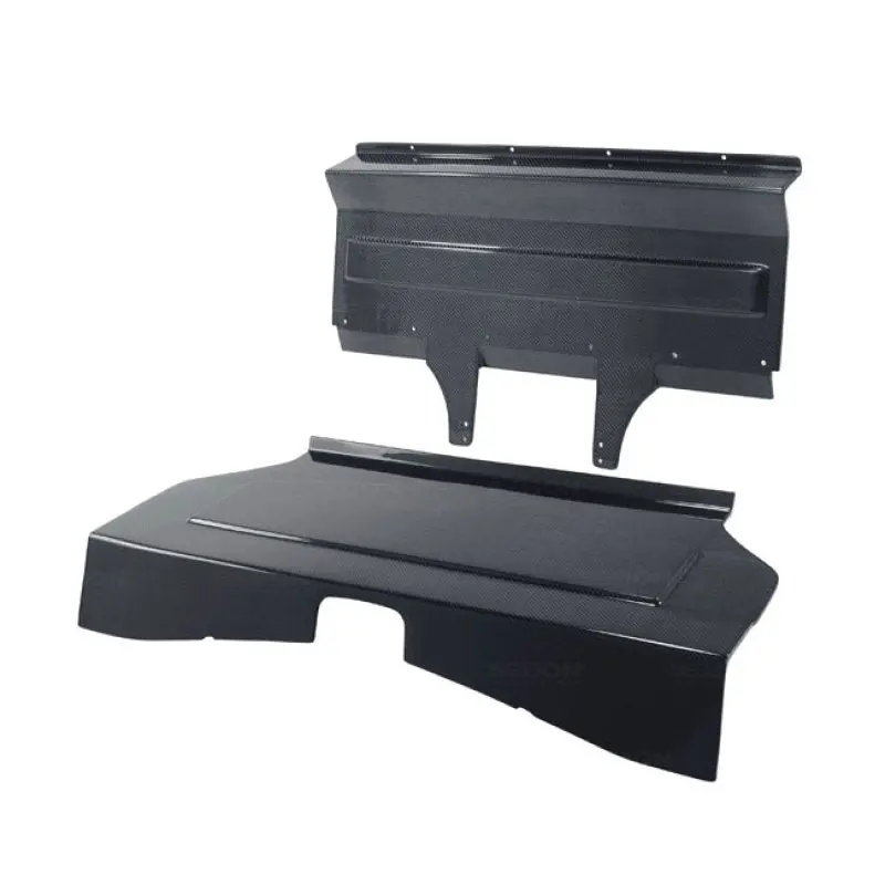 Seibon 12-13 Scion Fr-S / 12-13 Subaru Brz Rear Seat Panels (Pair) 1