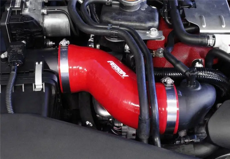 Perrin 02-07 Subaru Wrx/Sti Afta-Maf Intake Tube Air-Box To Inlet Hose - Red 1