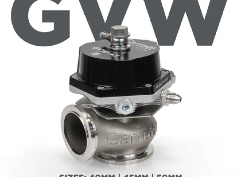 Garrett Gvw-50 50Mm Wastegate Kit - Black 1