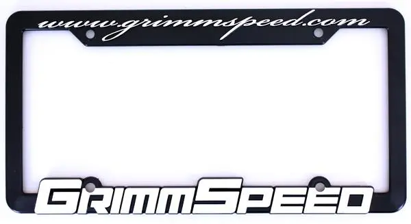Grimmspeed License Plate Frame (Pair) 1