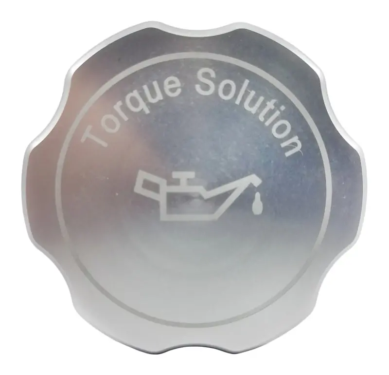 Torque Solution Billet Oil Cap 89+ Subaru - Silver 1