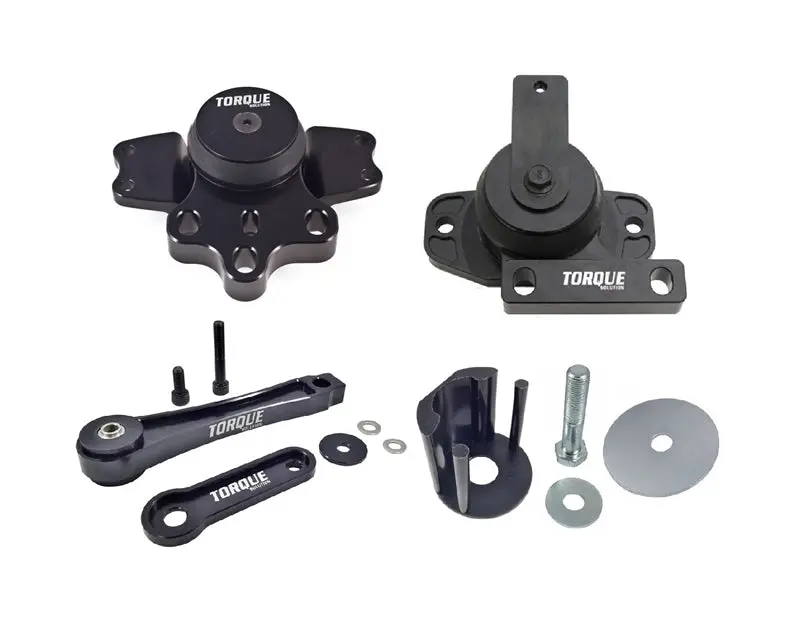 Torque Solution Engine Transmission & Pendulum Mount Kit W/ Street Insert Vw Jetta Golf 2006-2008.5 1