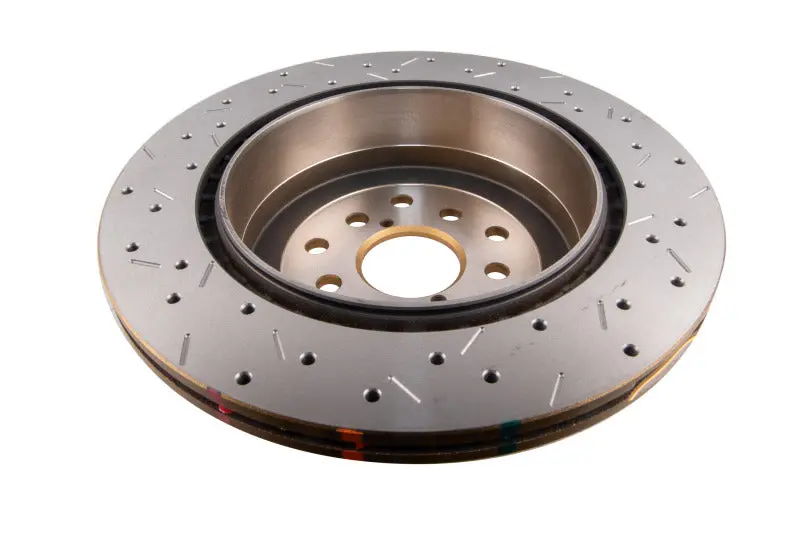 Dba 01-07 Subaru Wrx/Sti 10 Stud Hole Rear Drilled & Slotted 4000 Series Rotor 2
