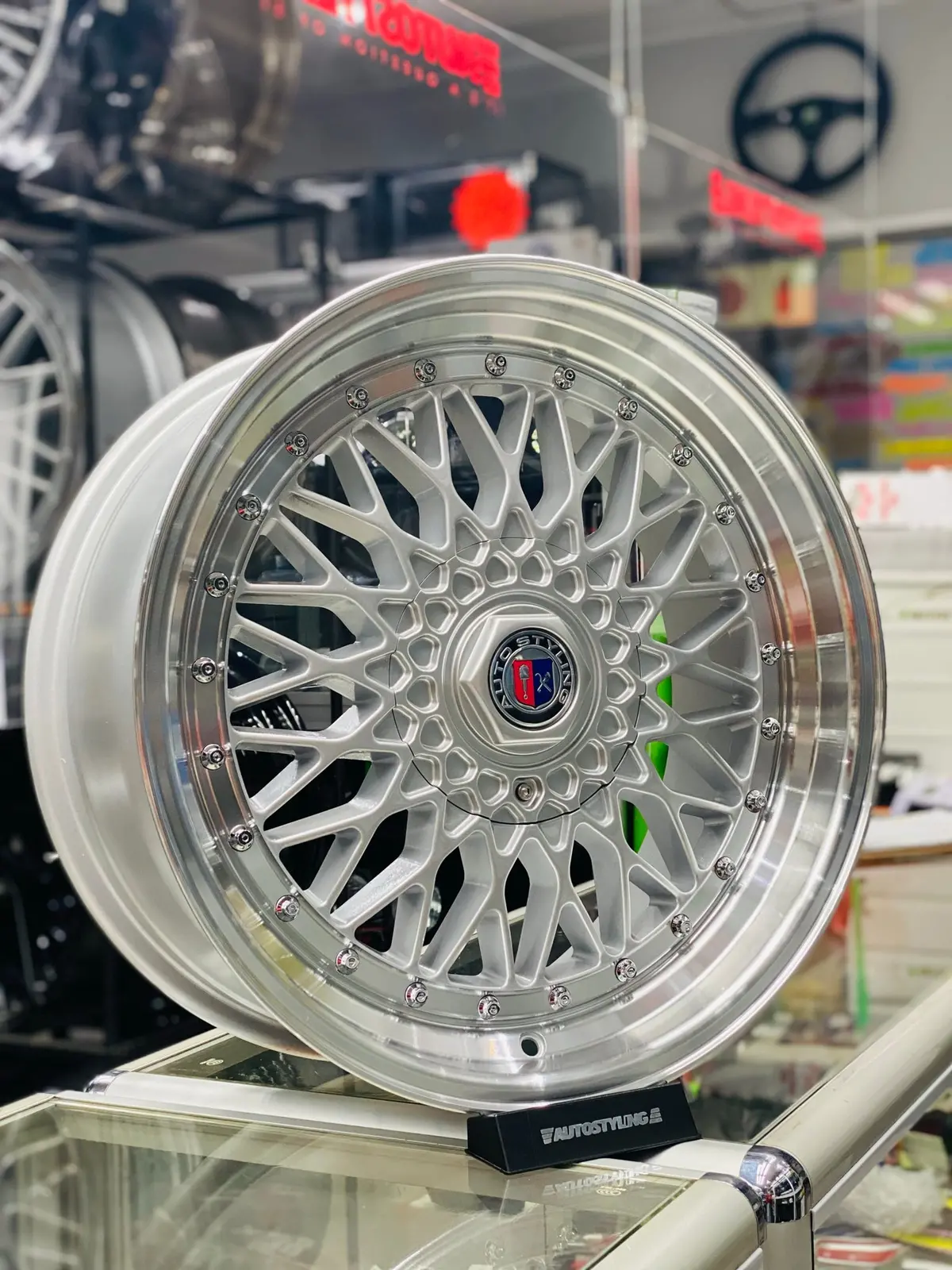 18'' As Mesh 5X100 & 5X114 Silver 1