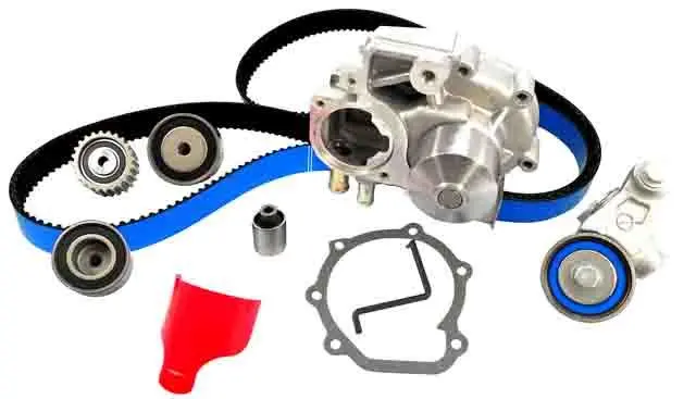 Gates 02-03 Subaru Impreza Perf Racing Timing Belt Component Kit W/ Water Pump 1