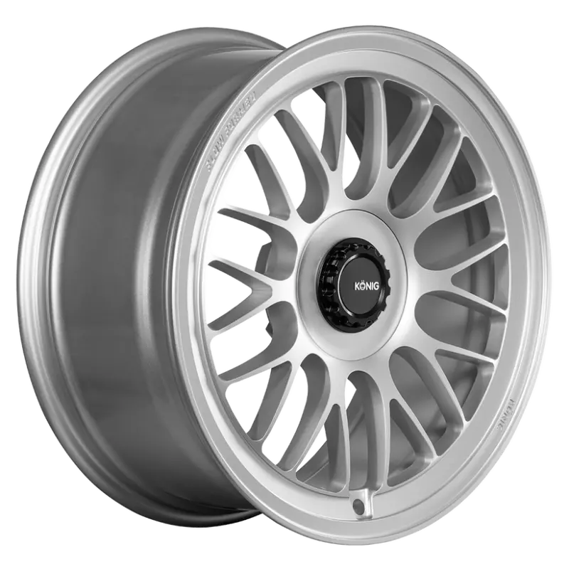 Konig Mrk1xr 21X9.5 5X114.3 Et35 Satin Silver Wheel 1