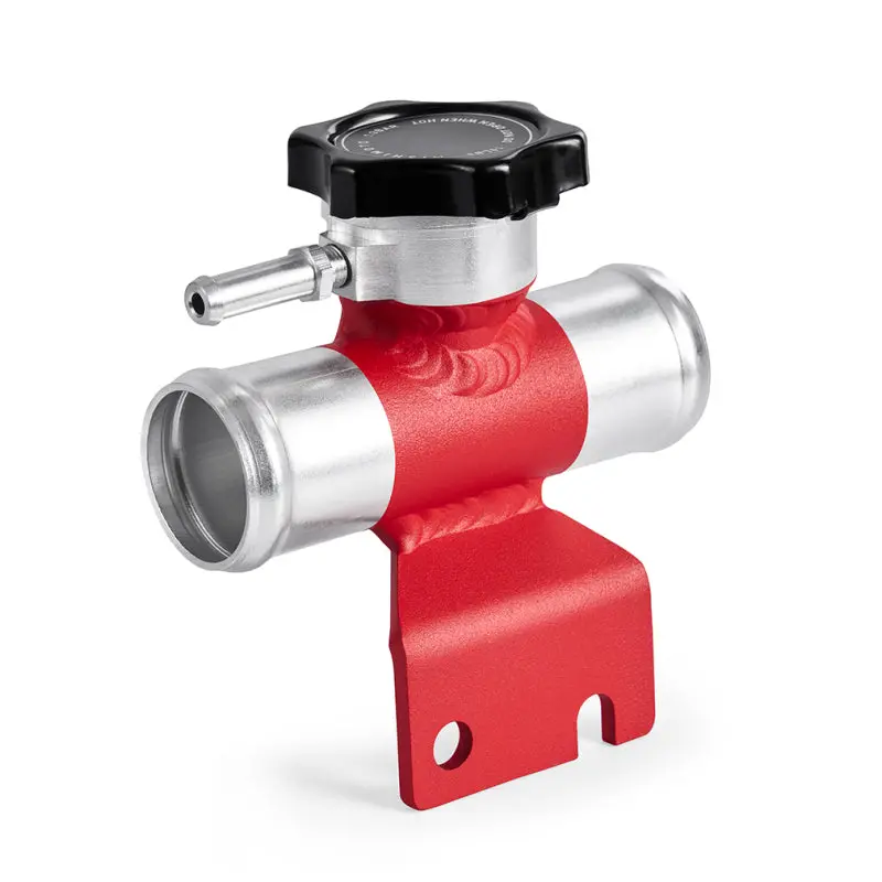 Mishimoto 08-15 Mitsubishi Lancer Evo X Coolant Fill Inlet - Red 2
