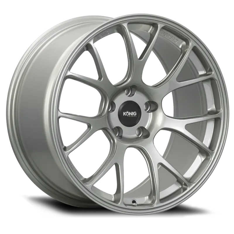 Konig Forged F1m 19X11 5X120 Et44 Ash Silver Knurled Bead 1