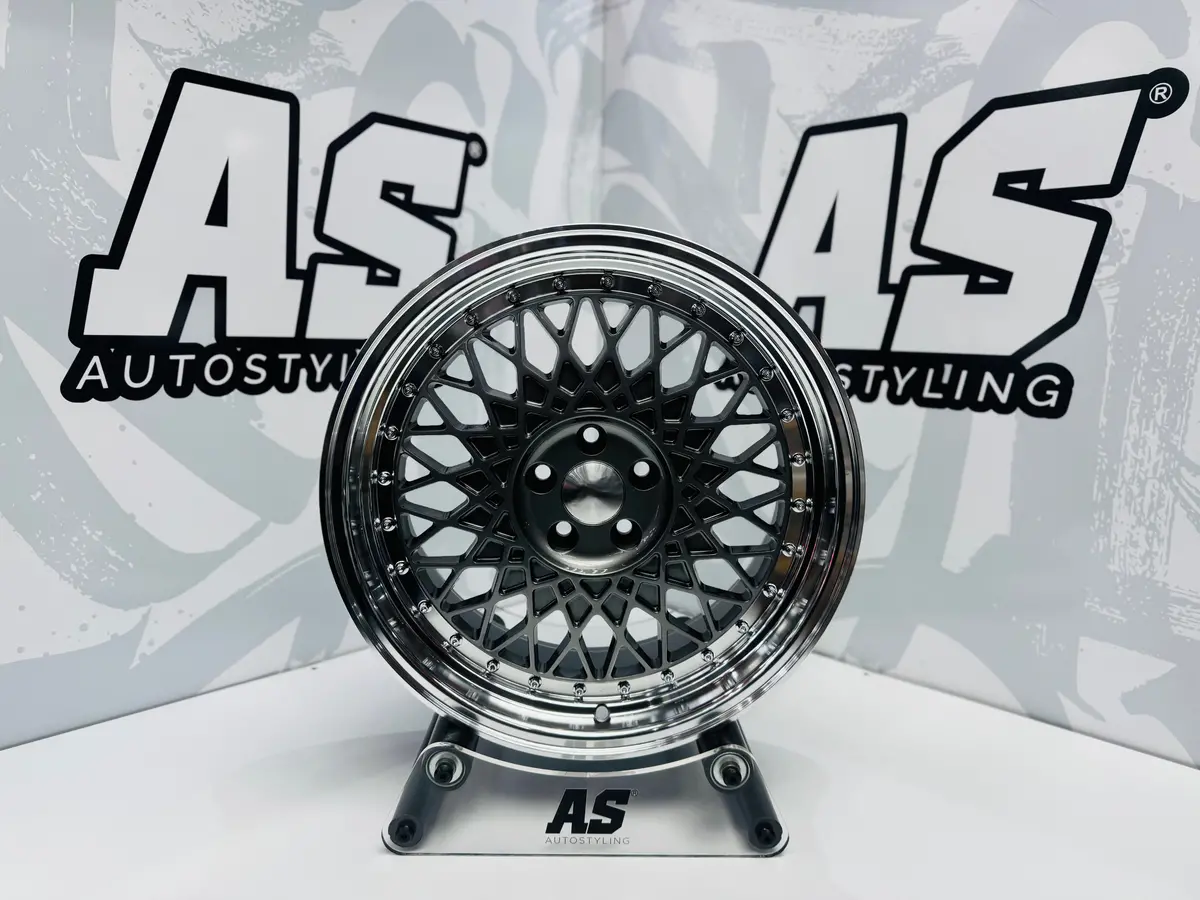 17” As-501  5/100 Gunmetal Wheels 1
