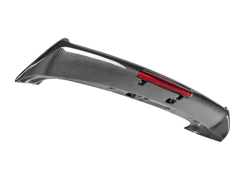 Seibon 08-11 Subaru Wrx/Sti Hatchback Sti-Style Carbon Fiber Rear Spoiler W/ Led Light Included 1