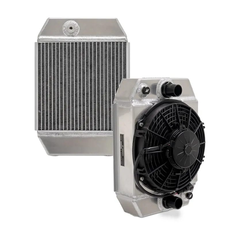Mishimoto Universal Drag Race Performance Aluminum Radiator - Natural 2