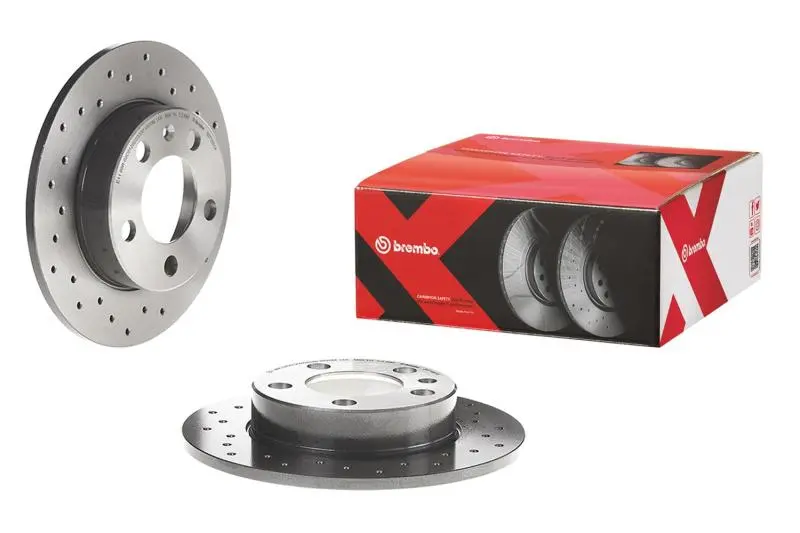 Brembo 19-20 Subaru Ascent/2019 Crosstrek/19-20 Forester Rear Premium Nao Ceramic Oe Equivalent Pad 1
