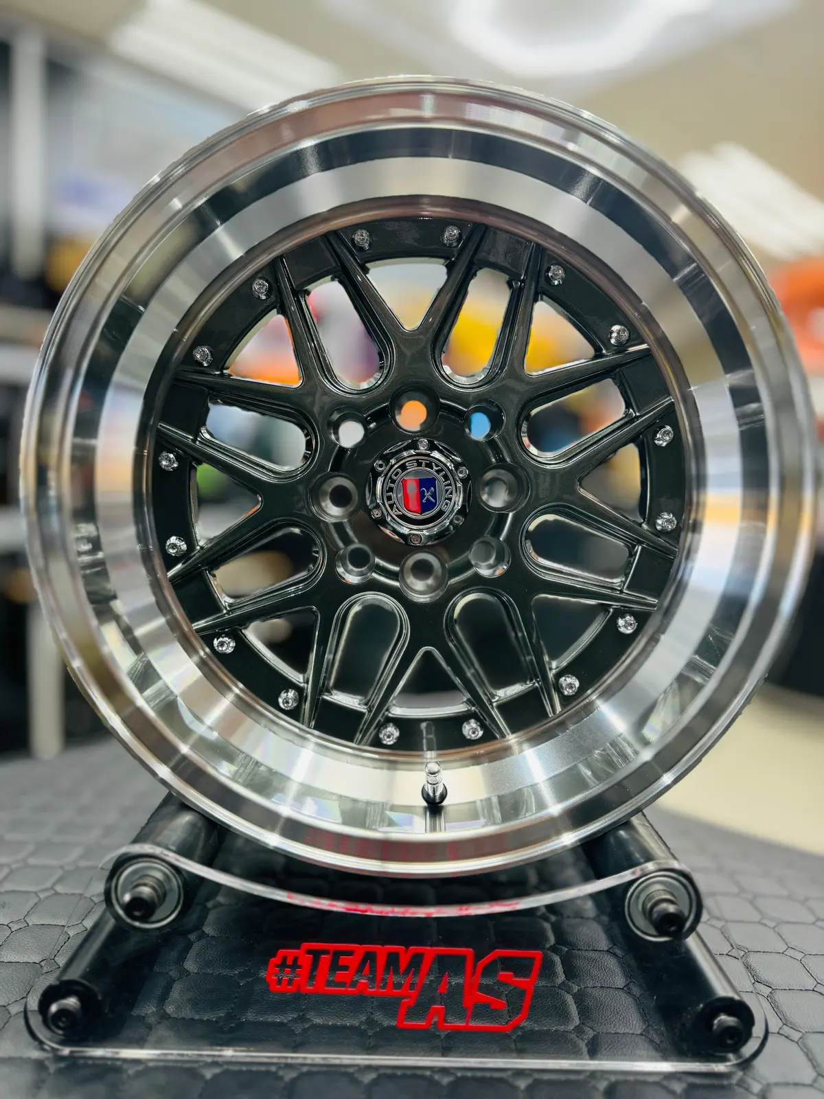 15” As- 7507 4/100 4/114 Gunmetal Grey Wheels 1