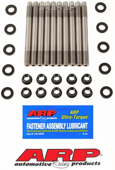 Arp 94+ Mitsubishi 4G63 M11 Custom Aged 625+ Head Stud Kit 1