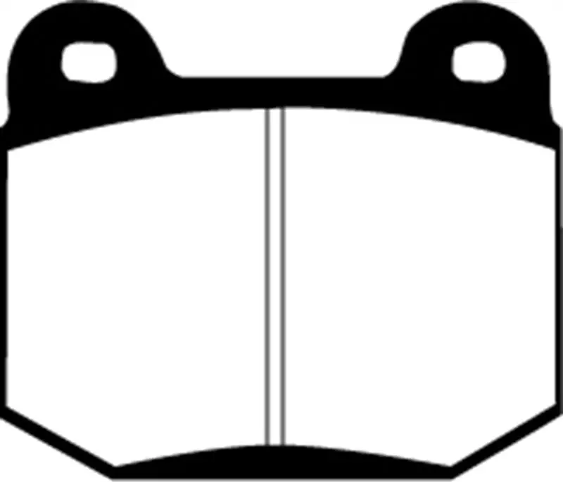 Ebc 03-04 Infiniti G35 3.5 (Manual) (Brembo) Greenstuff Rear Brake Pads 1