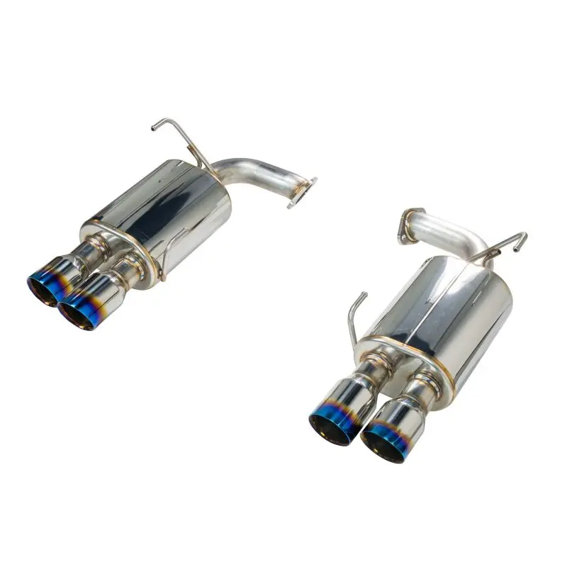 Remark 15-21 Subaru Wrx/Sti Va Axle Back Exhaust W/Burnt Stainless Steel Dual Wall Tip 1
