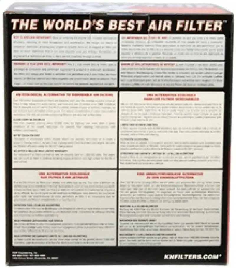 K&N Cone Filter 5In Id 6.5In Base 4.5In Top 5.625In Height Carbon Fiber Look 2