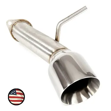 Axleback Exhaust - 2013-2016 Brz/Fr-S - Track Pipe - 2.5" Tubing - 4" Tip 1