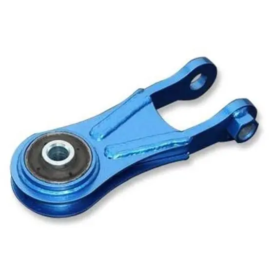 Cusco Billet Aluminum Engine Pitching Stop W/Hd Rubber, 2023+ Toyota Gr Corolla/Yaris Billet Blue 1