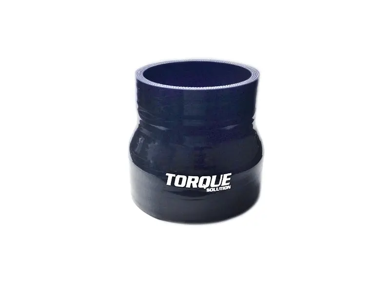 Torque Solution Transition Silicone Coupler 3 Inch To 3.5 Inch Black Universal 1
