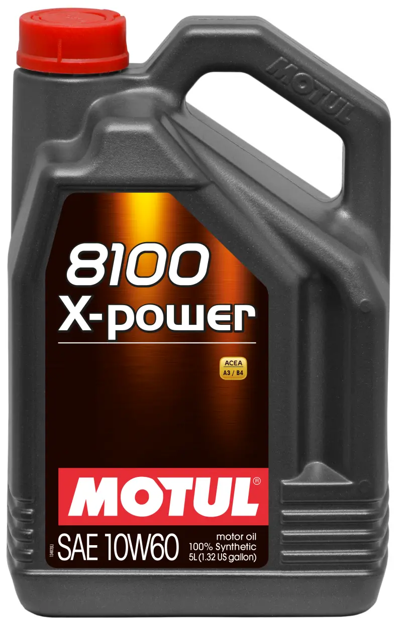 Motul 5L Synthetic Engine Oil 8100 10W60 X-Power 1