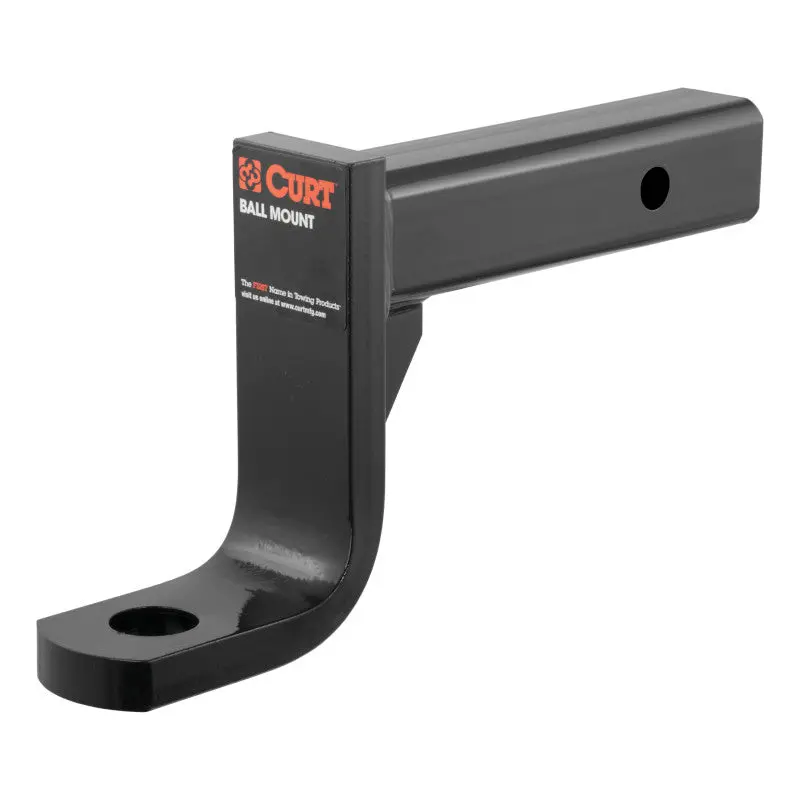Curt Class 4 Adjustable Ball Mount – 2" Shank, 6" Drop, 10,000 Lb Capacity, 9-3/8" Length 1