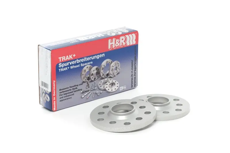 H&R Trak+ 12Mm Dr Wheel Adaptor Bolt 5/112 Center Bore 57.1 Bolt Thread 14X1.5 - Black 1