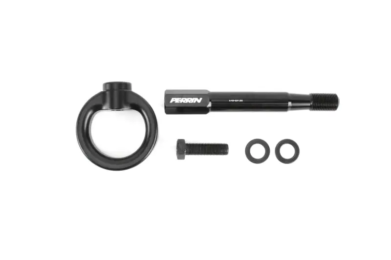Perrin 15-21 Subaru Wrx/Sti Tow Hook Kit (Rear) - Black 1