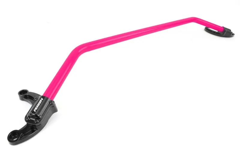 Perrin 02-07 Subaru Impreza (Wrx/Sti/Rs/2.5I) / 04-08 Forester Front Strut Brace - Hyper Pink 1