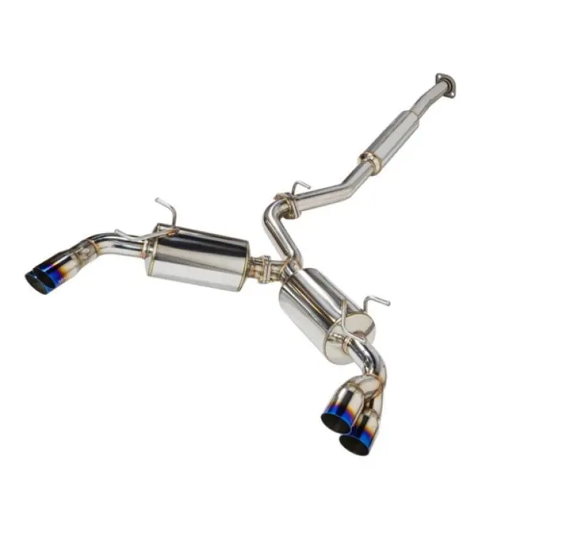 Remark Sports Touring Catback Exhaust, Toyota Gr86 / Subaru Brz 2022+, Burnt Stainless Tip 1
