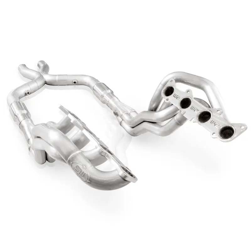 Stainless Works Long-Tube Headers For 2011–2014 Ford Mustang Gt – 1-7/8" Primaries, Hf Cats, 3" X-Pipe Configuration 1