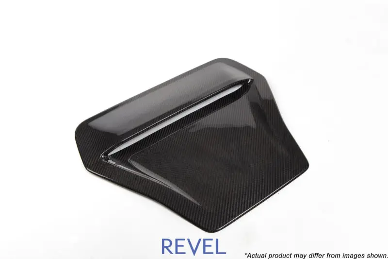Revel Gt Dry Carbon Engine Hood Scoop Cover 17-18 Honda Civic Type-R - 1 Piece 1