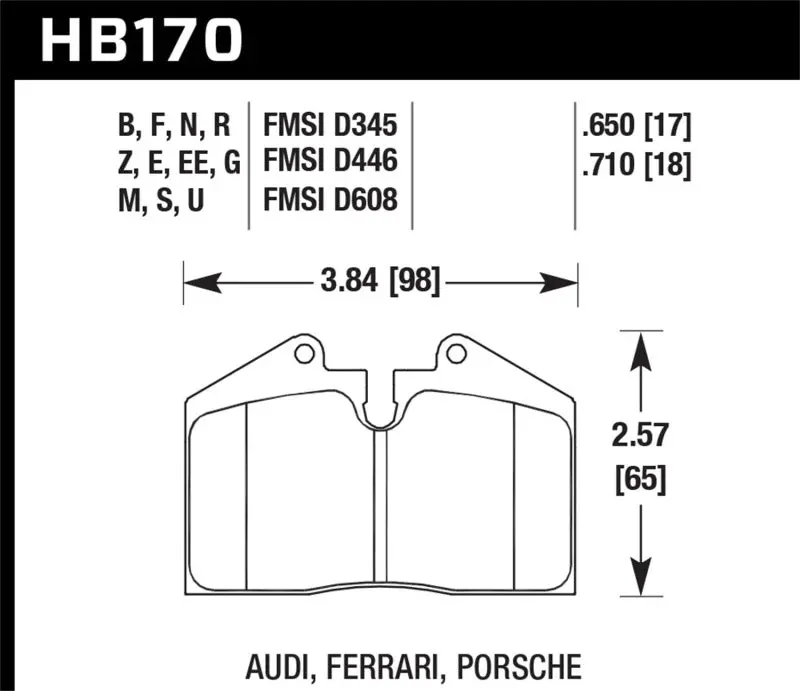 Hawk Hps Street Brake Pads 1