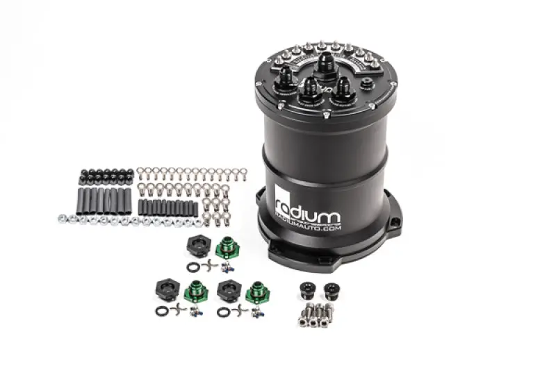 Radium Multi-Pump Fuel Surge Tank Fits Bosch Br540 / Deatschwerks Dw400 (Pumps Not Included) 1