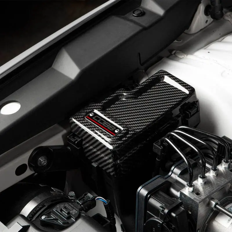 Cobb 22-23 Subaru Wrx Redline Carbon Fiber Fuse Cover (Passenger Side) 1